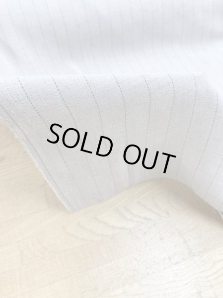 画像6: 生地:麻風ストライプ糸ポリエステル(生成) (6)