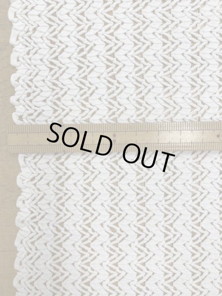 画像2: 生地:ポリエステルレース(白) (2)