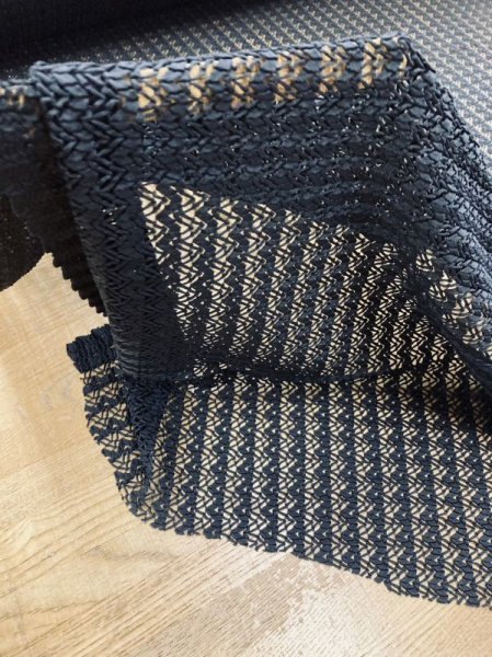 画像6: 生地:ポリエステルレース(黒) (6)