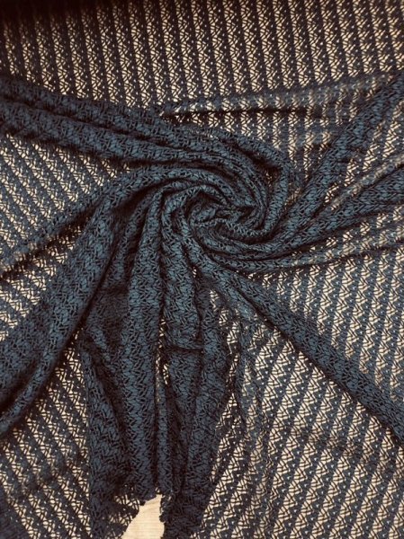 画像7: 生地:ポリエステルレース(黒) (7)