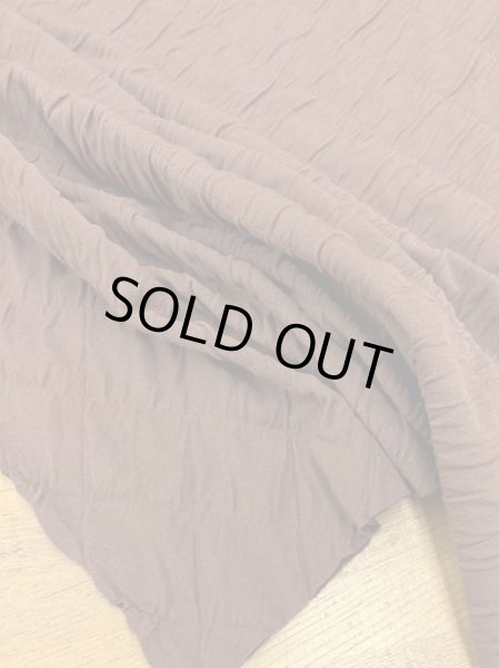 画像7: 生地：ポリ系2WAY接結ニット（茶色） (7)