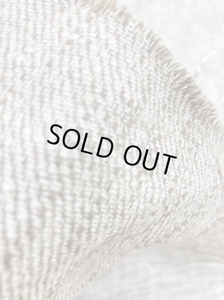 画像8: 生地：綿麻ざっくり編み（ベージュ） (8)