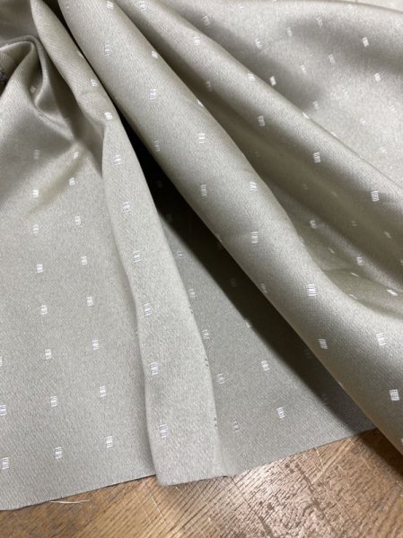 画像5: 生地:スクエア柄ポリエステル(クリームベージュ) (5)