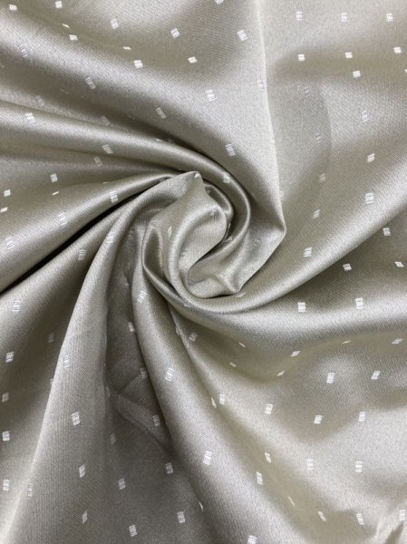 画像6: 生地:スクエア柄ポリエステル(クリームベージュ) (6)