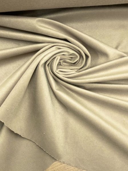 画像6: 生地:ポリエステル100%カラースエード(ベージュ) (6)