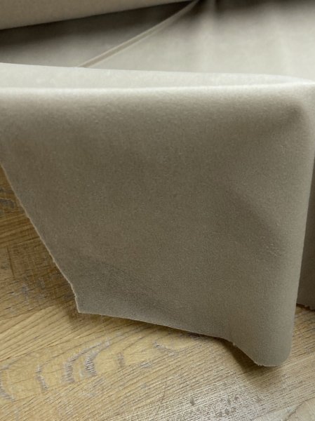 画像7: 生地:ポリエステル100%カラースエード(ベージュ) (7)