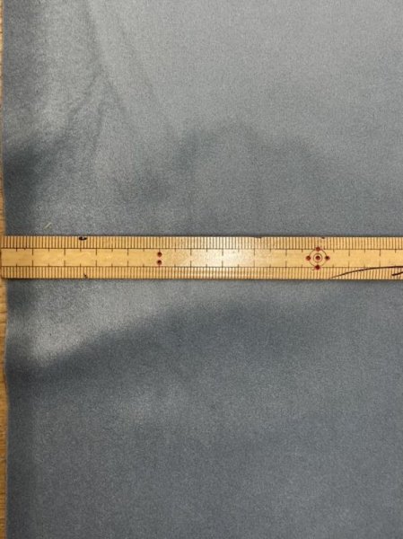 画像2: 生地:ポリエステル100%カラースエード(ブルーグレー) (2)