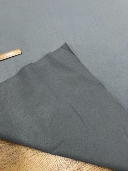 画像3: 生地:ポリエステル100%カラースエード(ブルーグレー) (3)