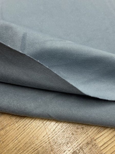 画像4: 生地:ポリエステル100%カラースエード(ブルーグレー) (4)