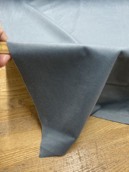 画像7: 生地:ポリエステル100%カラースエード(ブルーグレー) (7)