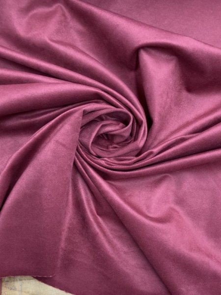 画像6: 生地:ポリエステル100%カラースエード(エンジ) (6)