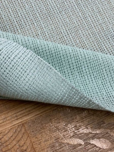 画像4: 生地:スタンラッセル綿70%ナイロン30%(ミントグリーン) (4)