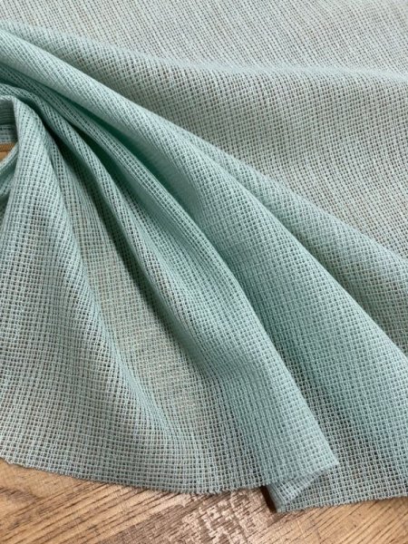 画像5: 生地:スタンラッセル綿70%ナイロン30%(ミントグリーン) (5)