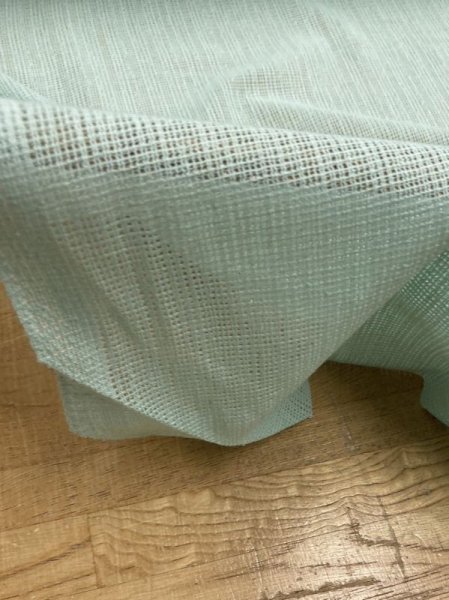 画像6: 生地:スタンラッセル綿70%ナイロン30%(ミントグリーン) (6)