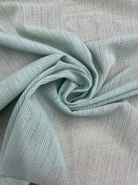 画像7: 生地:スタンラッセル綿70%ナイロン30%(ミントグリーン) (7)