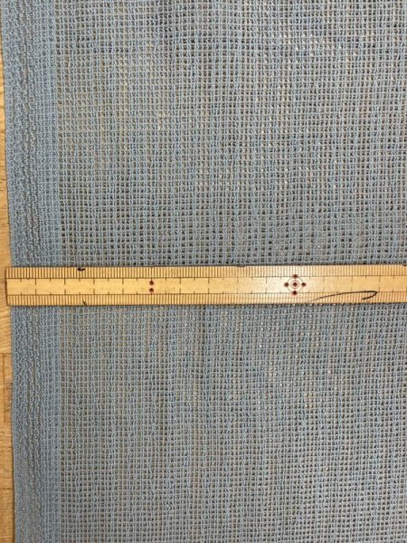 画像2: 生地:スタンラッセル綿70%ナイロン30%(くすみブルー) (2)