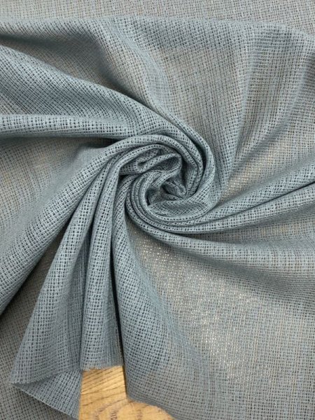 画像7: 生地:スタンラッセル綿70%ナイロン30%(くすみブルー) (7)