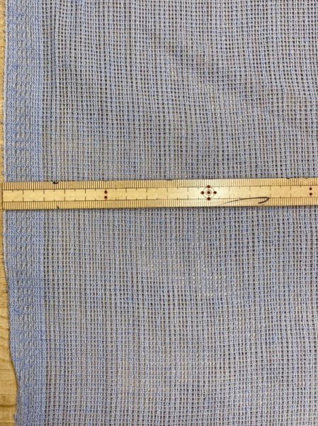 画像2: 生地：スタンラッセル綿70％ナイロン30％（ブルー） (2)