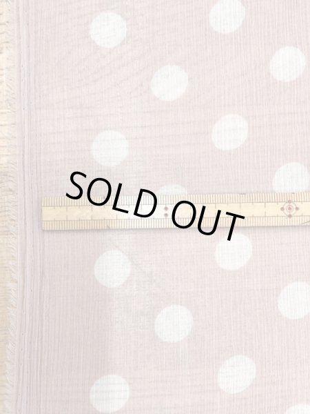 画像2: 生地：水玉柄楊柳ポリエステル（ピンク／白） (2)