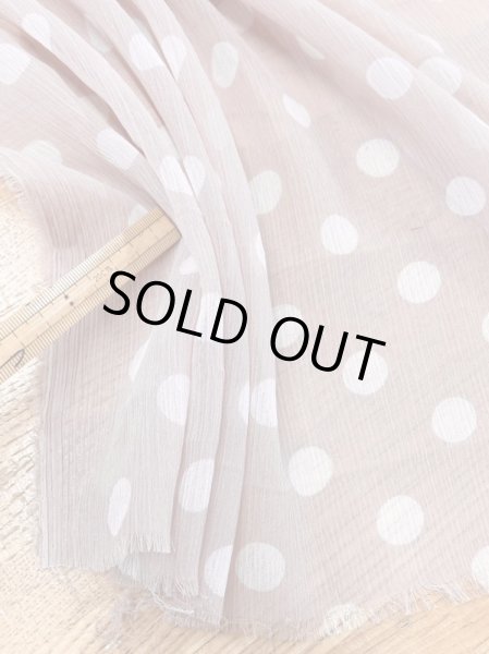 画像5: 生地：水玉柄楊柳ポリエステル（ピンク／白） (5)