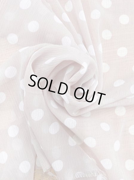 画像7: 生地：水玉柄楊柳ポリエステル（ピンク／白） (7)