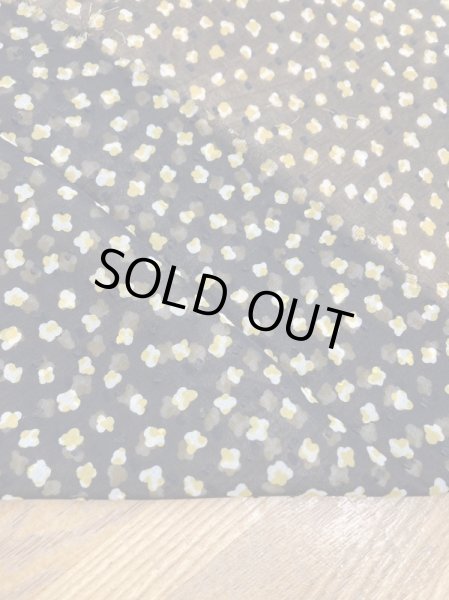 画像3: 生地：カットボイルプリント（黒／黄） (3)