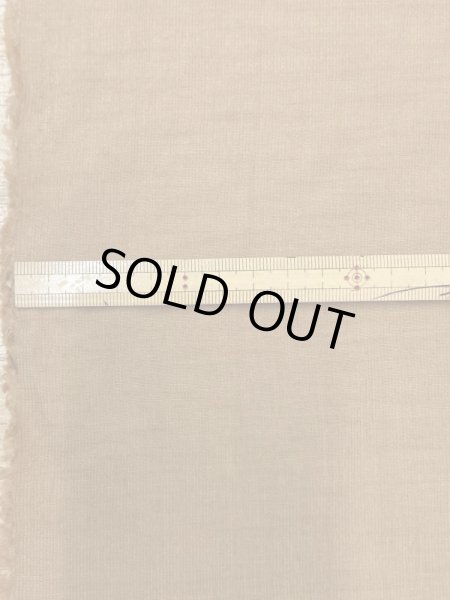 画像2: 生地:縦畝麻風ポリエステル(テラコッタ) (2)