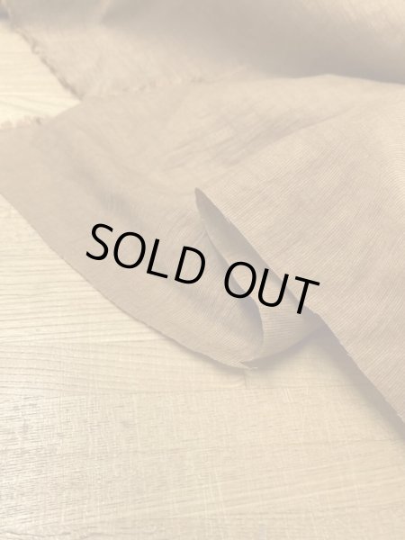 画像3: 生地:縦畝麻風ポリエステル(テラコッタ) (3)