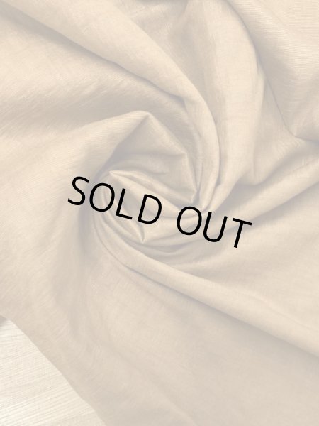 画像6: 生地:縦畝麻風ポリエステル(テラコッタ) (6)