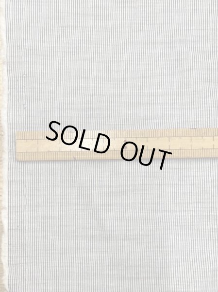 画像2: 生地:縦畝麻風ポリエステル(薄ブルー) (2)