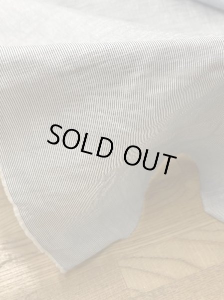 画像5: 生地:縦畝麻風ポリエステル(薄ブルー) (5)