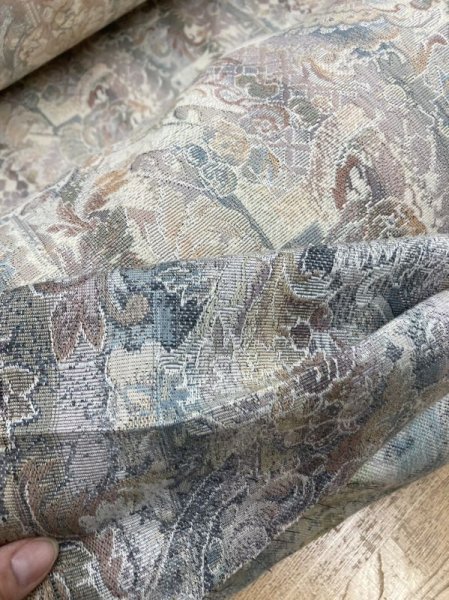 画像8: 生地:ゴブラン織りウールジャガード(ベージュ系) (8)