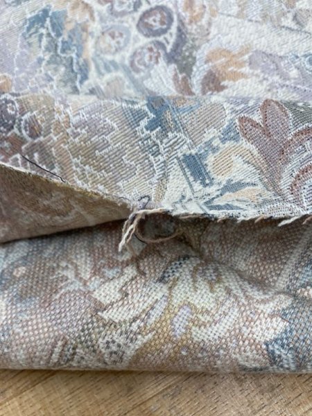 画像4: 生地:ゴブラン織りウールジャガード(ベージュ系) (4)