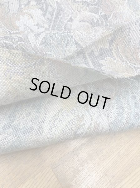 画像4: 生地:ゴブラン織りウールジャガード(グリーン系) (4)