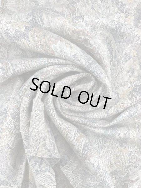 画像6: 生地:ゴブラン織りウールジャガード(グリーン系) (6)