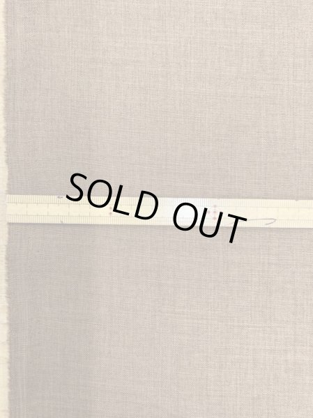 画像2: 生地:麻風ポリエステル(茶) (2)