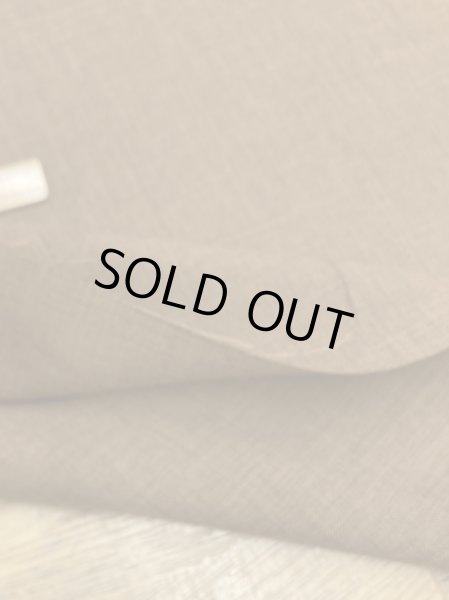 画像4: 生地:麻風ポリエステル(茶) (4)