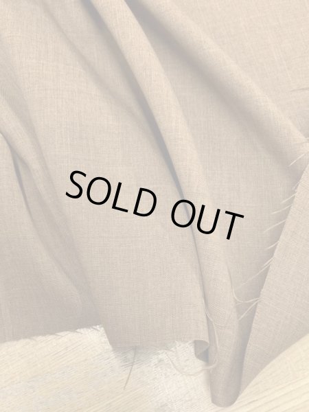 画像8: 生地:麻風ポリエステル(茶) (8)