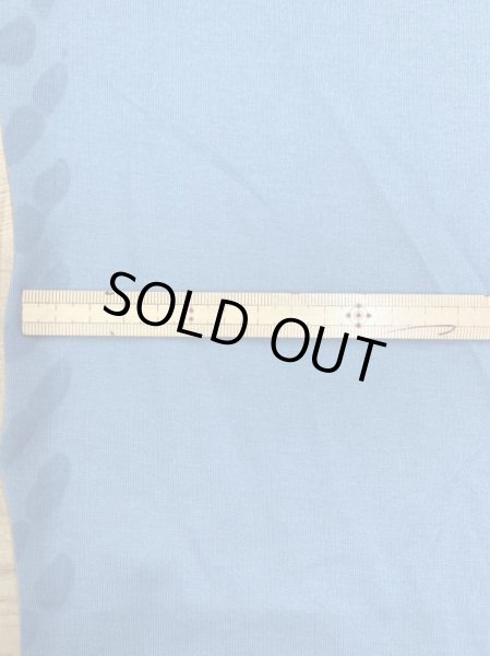 画像2: 生地:綿100%天竺ニット(ターコイズブルー) (2)