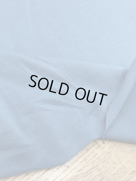 画像4: 生地:綿100%天竺ニット(ターコイズブルー) (4)