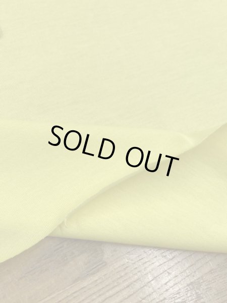 画像4: 生地:綿100%天竺ニット(イエロー) (4)