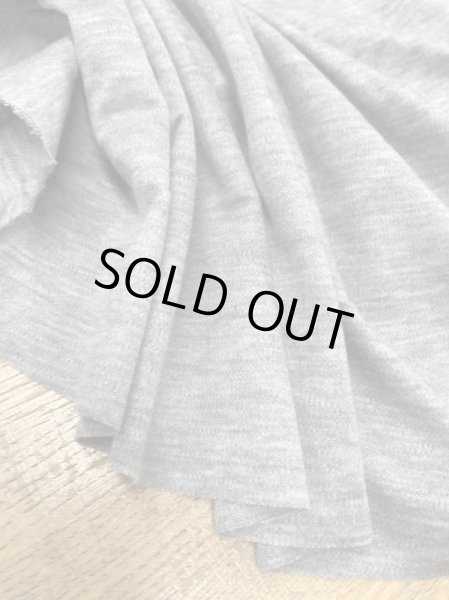 画像5: 生地:綿100%ニット(霜降りグレー) (5)