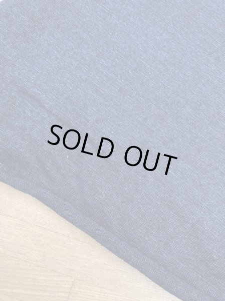 画像7: 生地：綿100％インディコ染め天竺ニット（インディコブルー） (7)