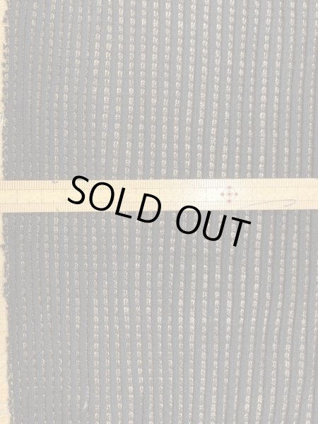 画像2: 生地:綿リブ編みシアーニット(黒) (2)