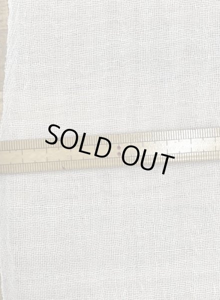 画像2: 生地:ウール100%ガーゼ(キナリ) (2)