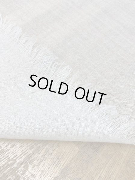 画像4: 生地:ウール100%ガーゼ(キナリ) (4)