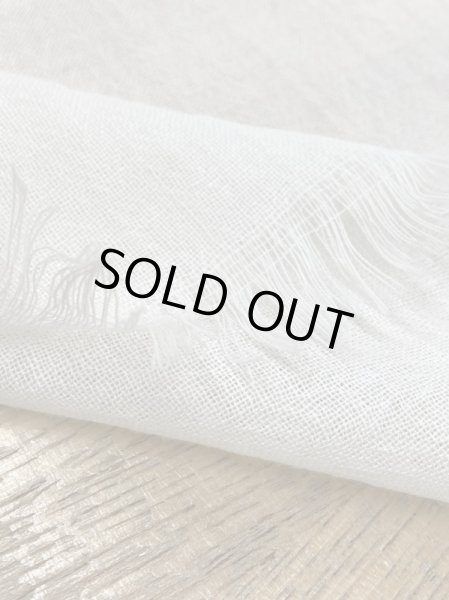 画像5: 生地:ウール100%ガーゼ(キナリ) (5)