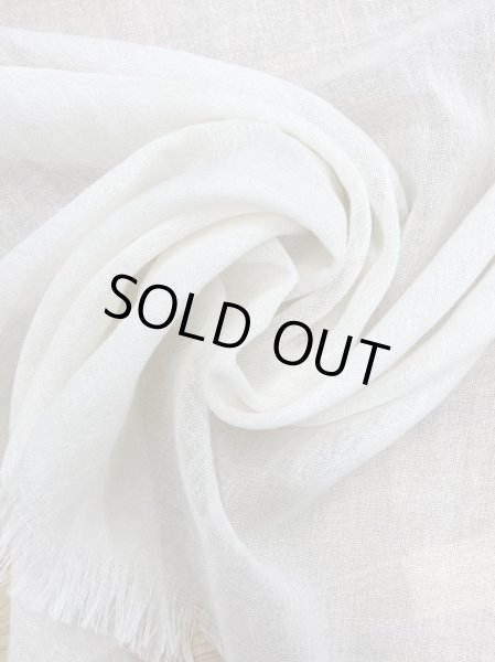 画像7: 生地:ウール100%ガーゼ(キナリ) (7)