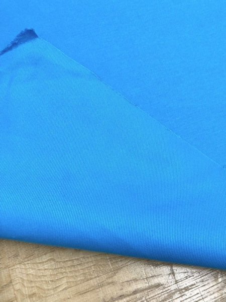 画像3: 生地:綿100%コットンツイル(ブルー) (3)