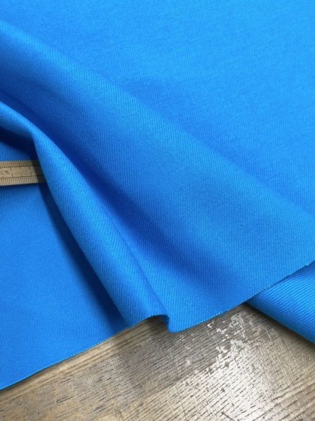 画像5: 生地:綿100%コットンツイル(ブルー) (5)